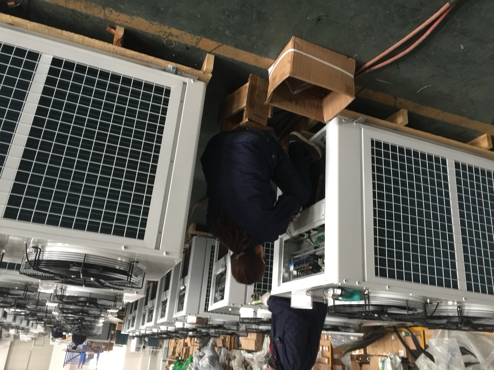Unidades condensadoras preparadas para sistema de refrigeración de baja temperatura