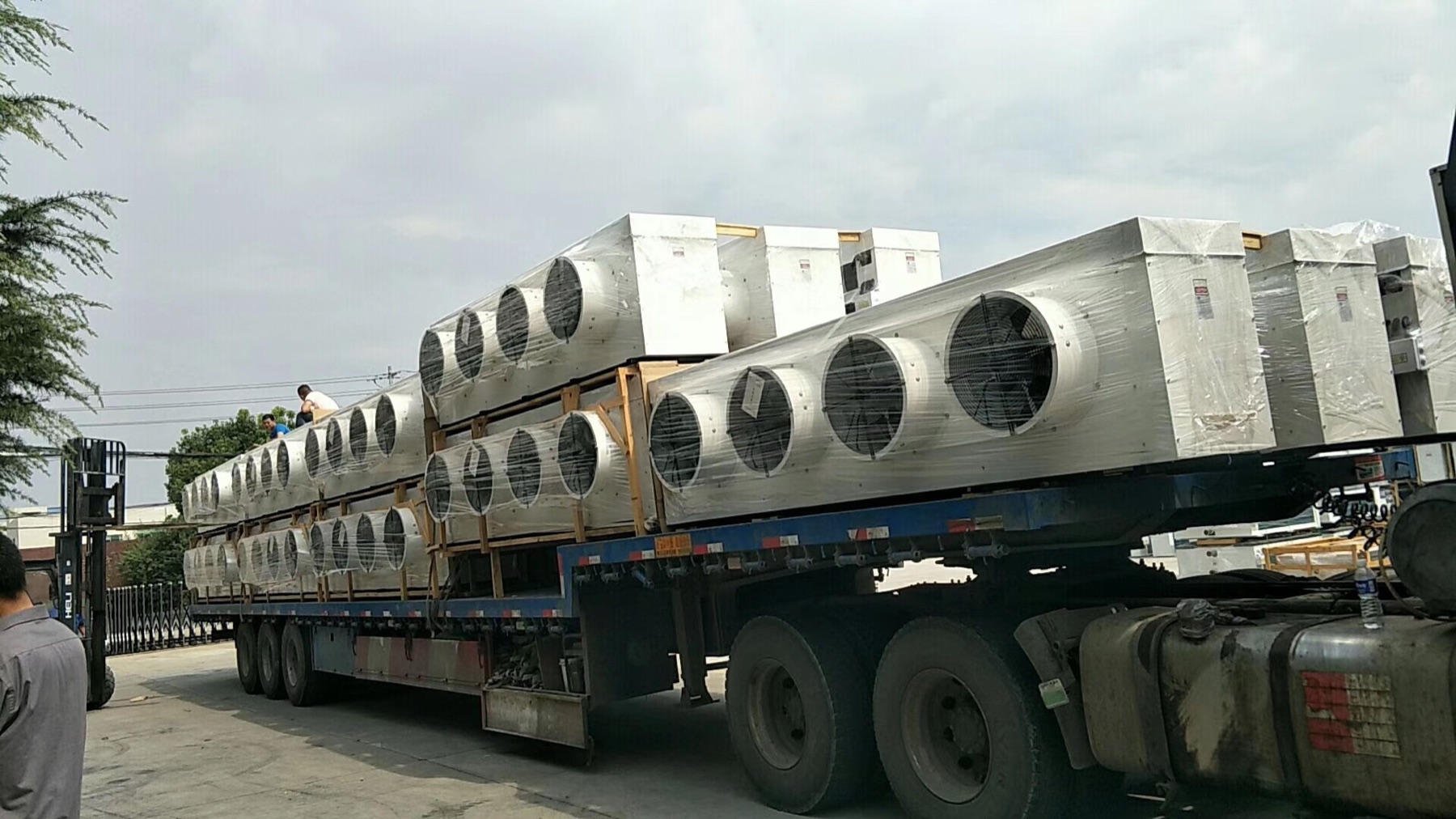 Evaporadores de baja temperatura para flujo de aire del congelador