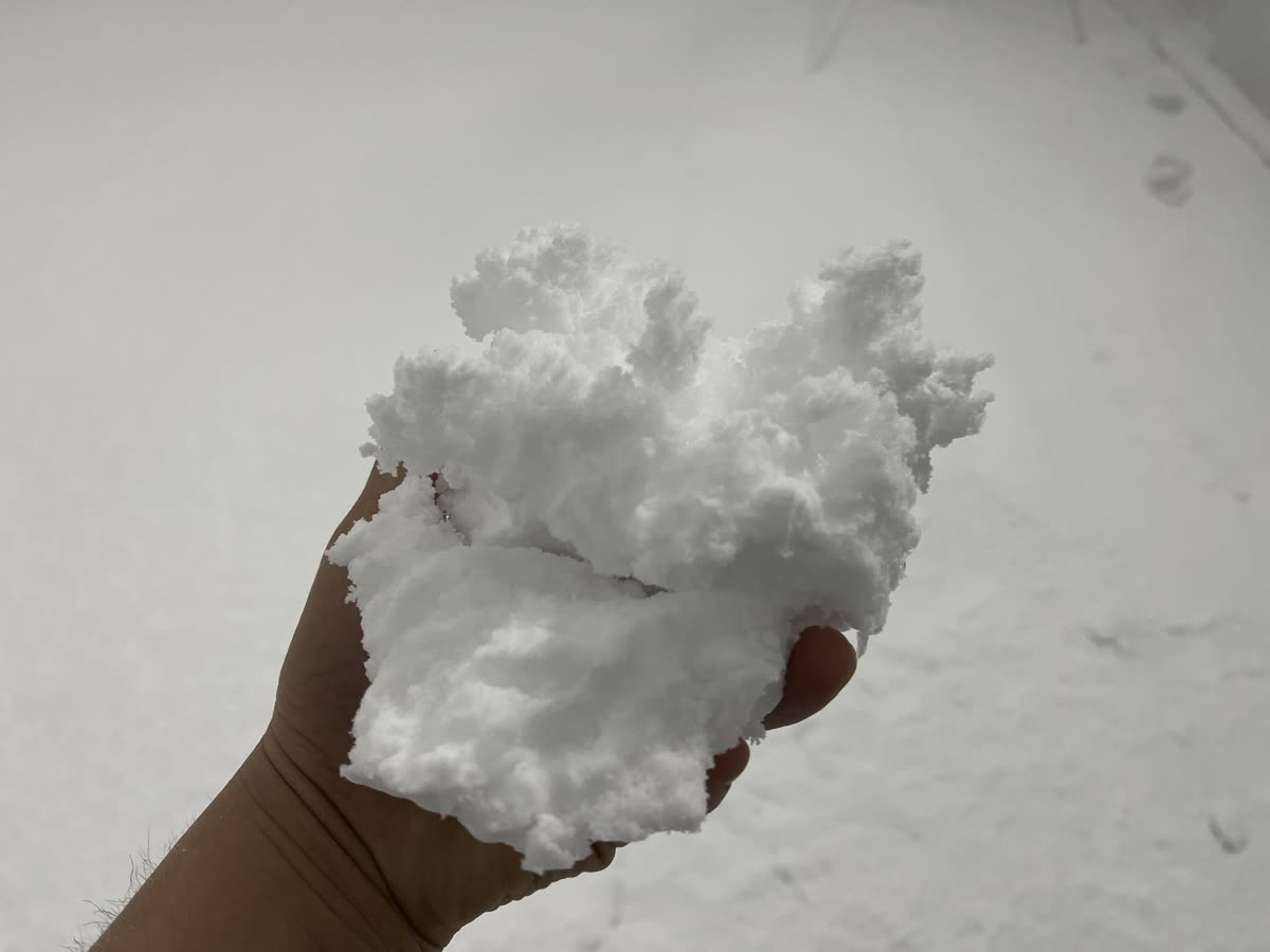 Prueba de calidad de la nieve en interiores para sistemas de refrigeración y fabricación de nieve