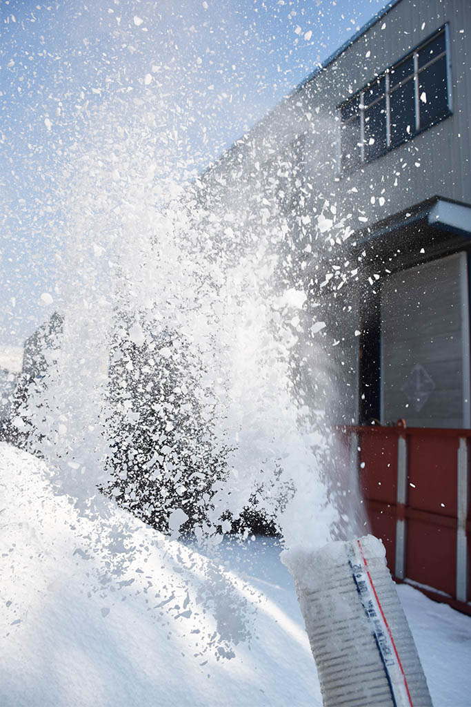 Máquinas de hielo industriales de refrigeración, enfriadores, cámaras frigoríficas y sistemas de nieve
